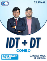 CA FINAL DT & IDT FASTTRACK LECTURES BY CA VIJAY SARDA & CA YASHVANT MANGAL - For Jan. 26